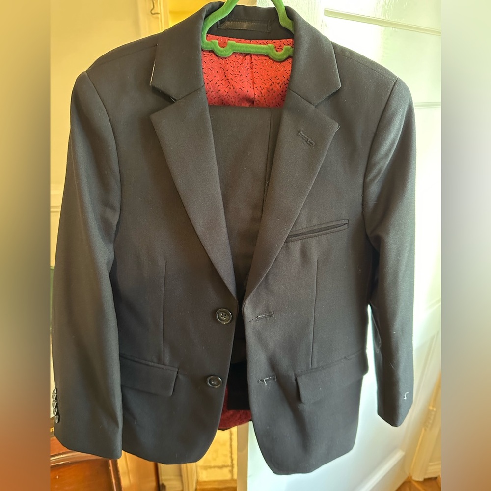 Boy’s suit, black, size 7 by Isaac Mizani